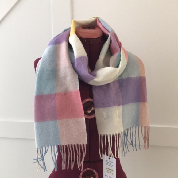 NWT Made in Scotland 100% Lambswool Scarf - Picture 2 of 7